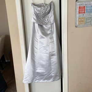 Silver Ball Gown